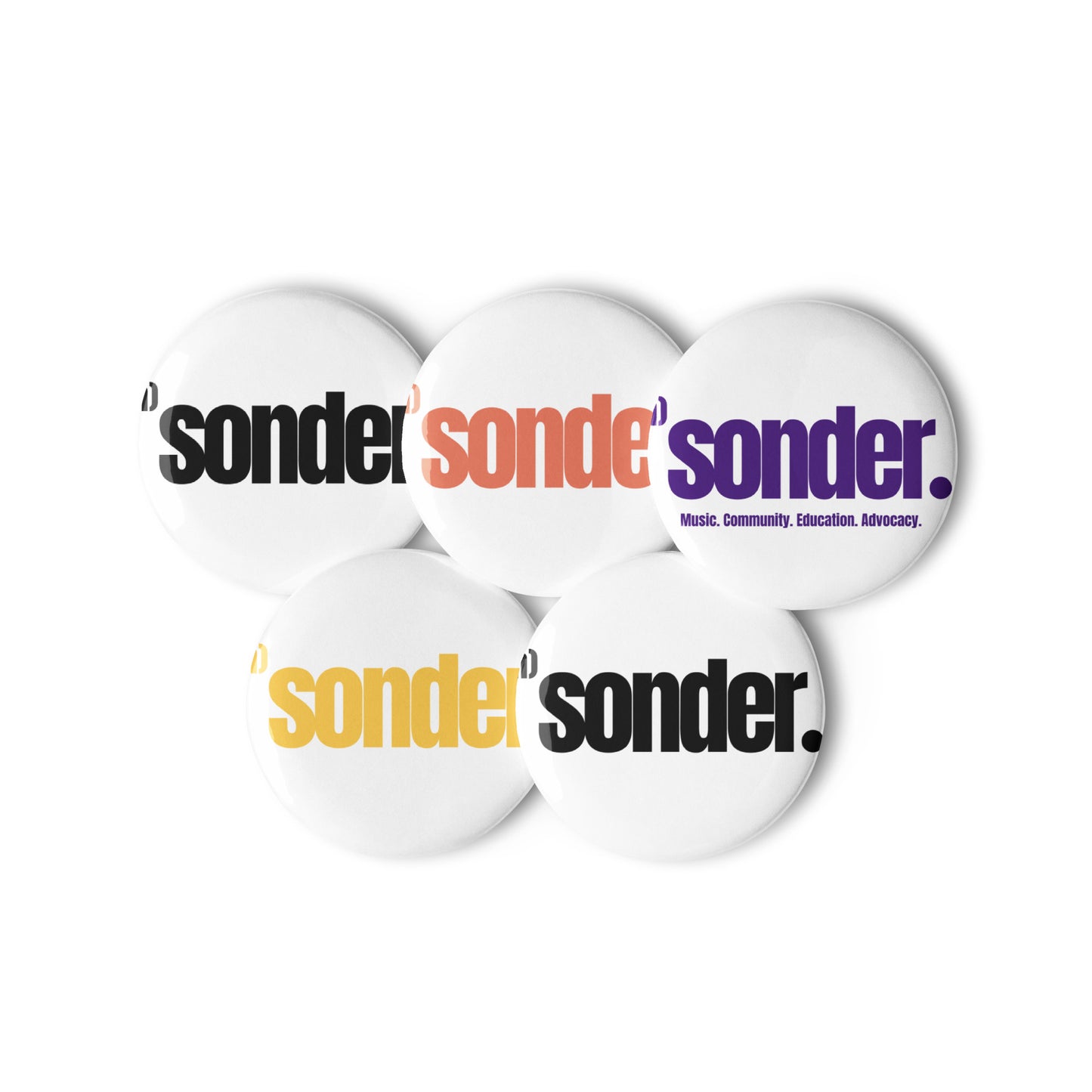 Sonder Buttons (Set of 5)