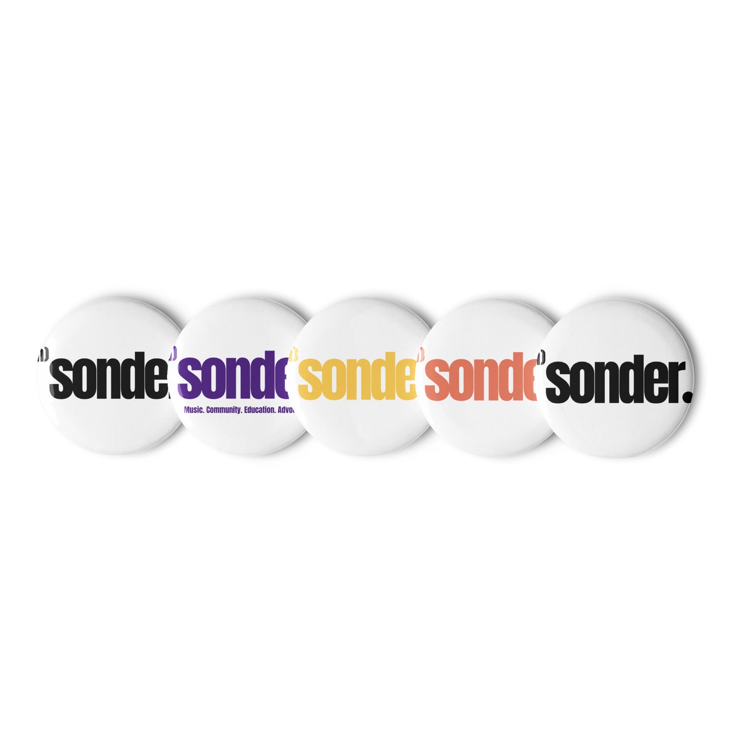 Sonder Buttons (Set of 5)