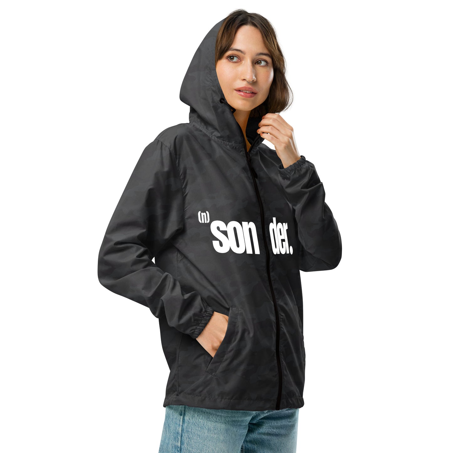 Sonder Luxe "Make Music, Family" Zip Up Windbreaker