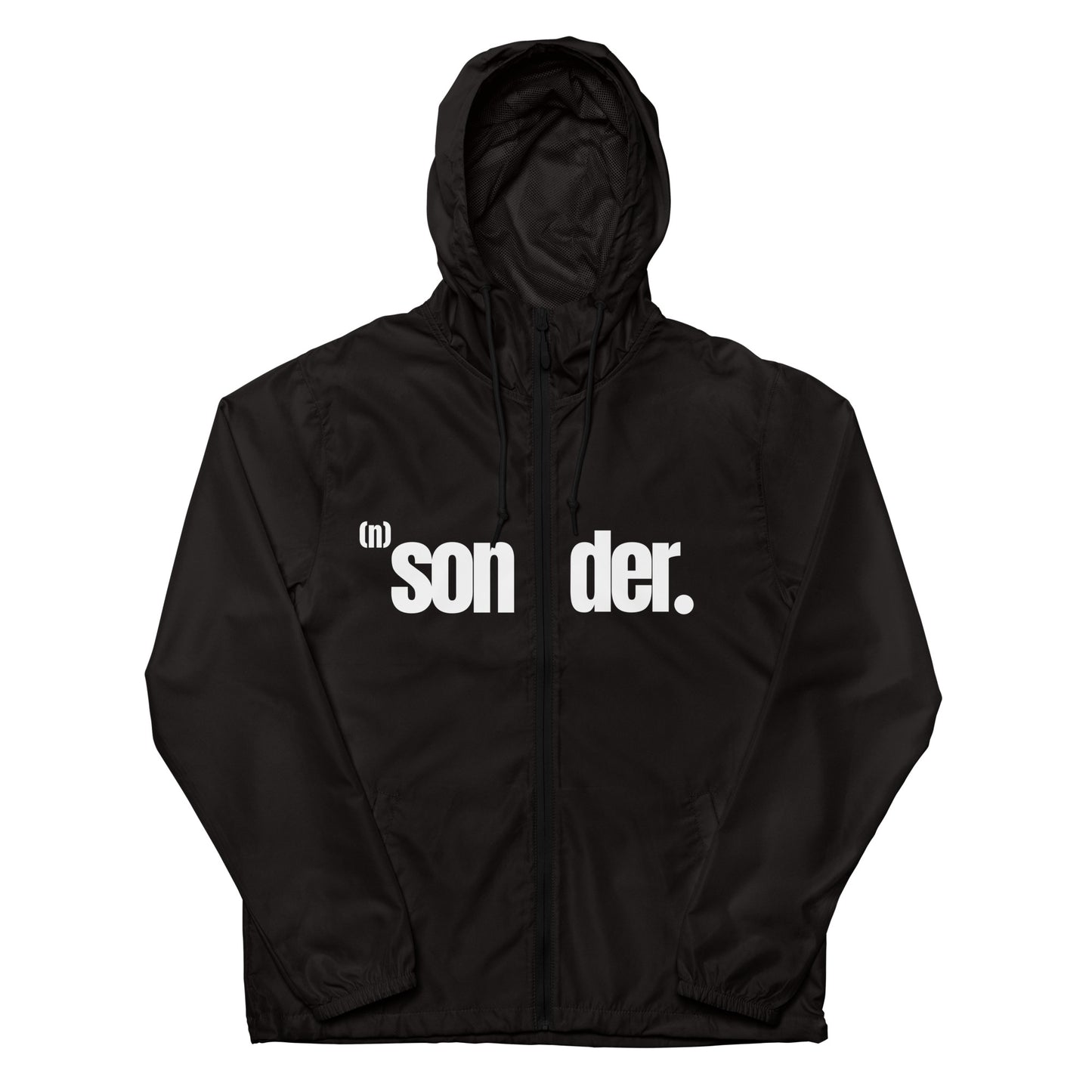 Sonder Luxe "Make Music, Family" Zip Up Windbreaker