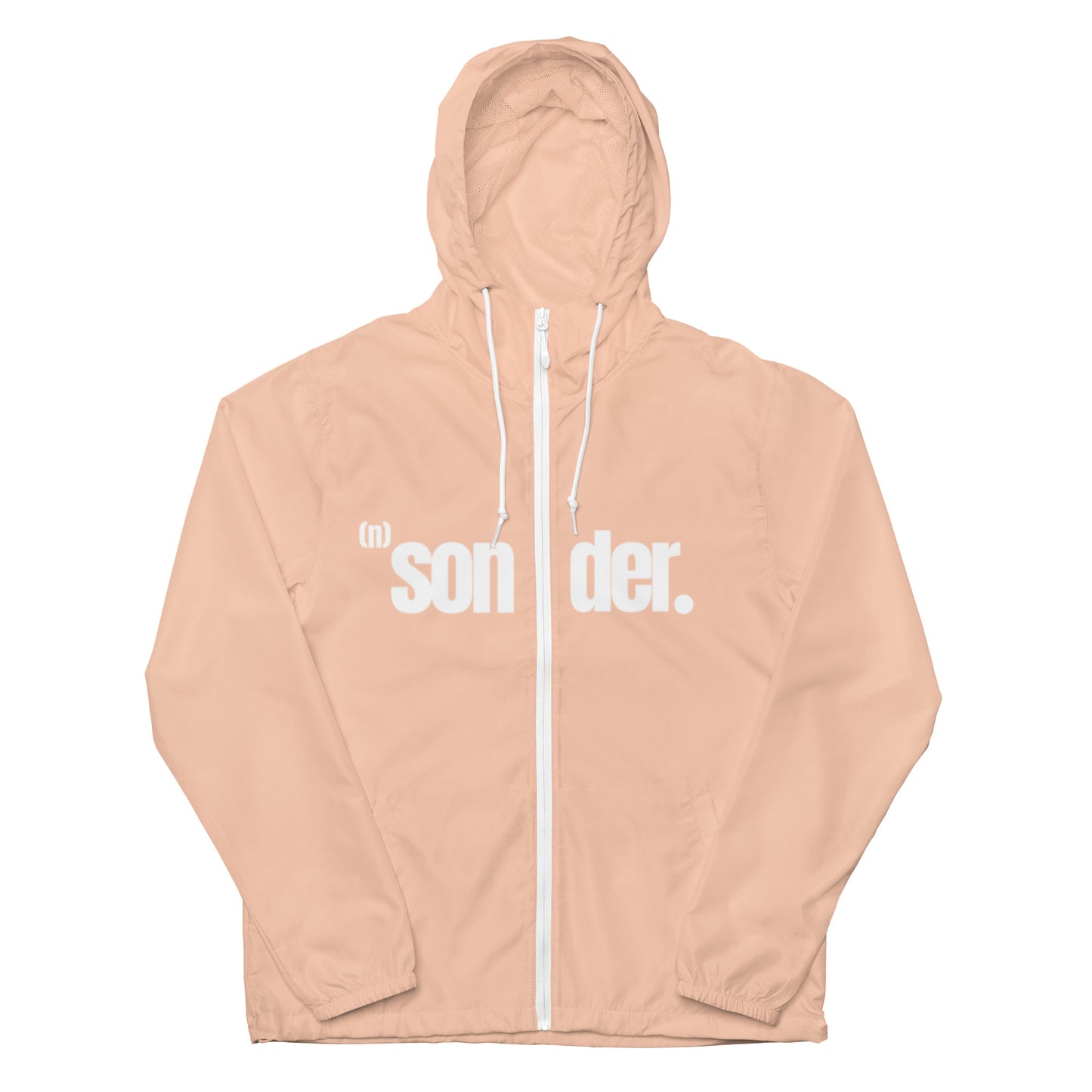 Sonder Luxe "Make Music, Family" Zip Up Windbreaker