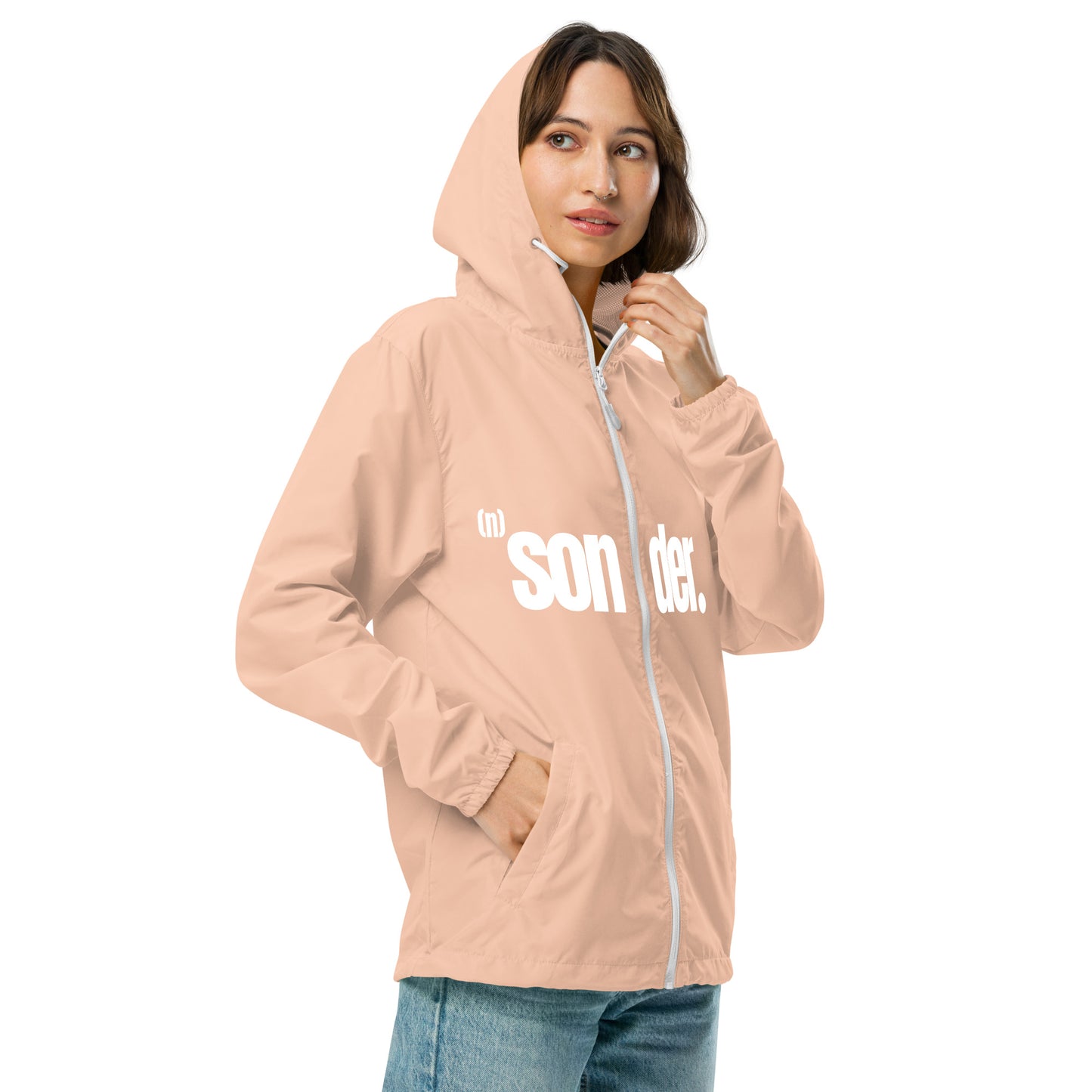 Sonder Luxe "Make Music, Family" Zip Up Windbreaker