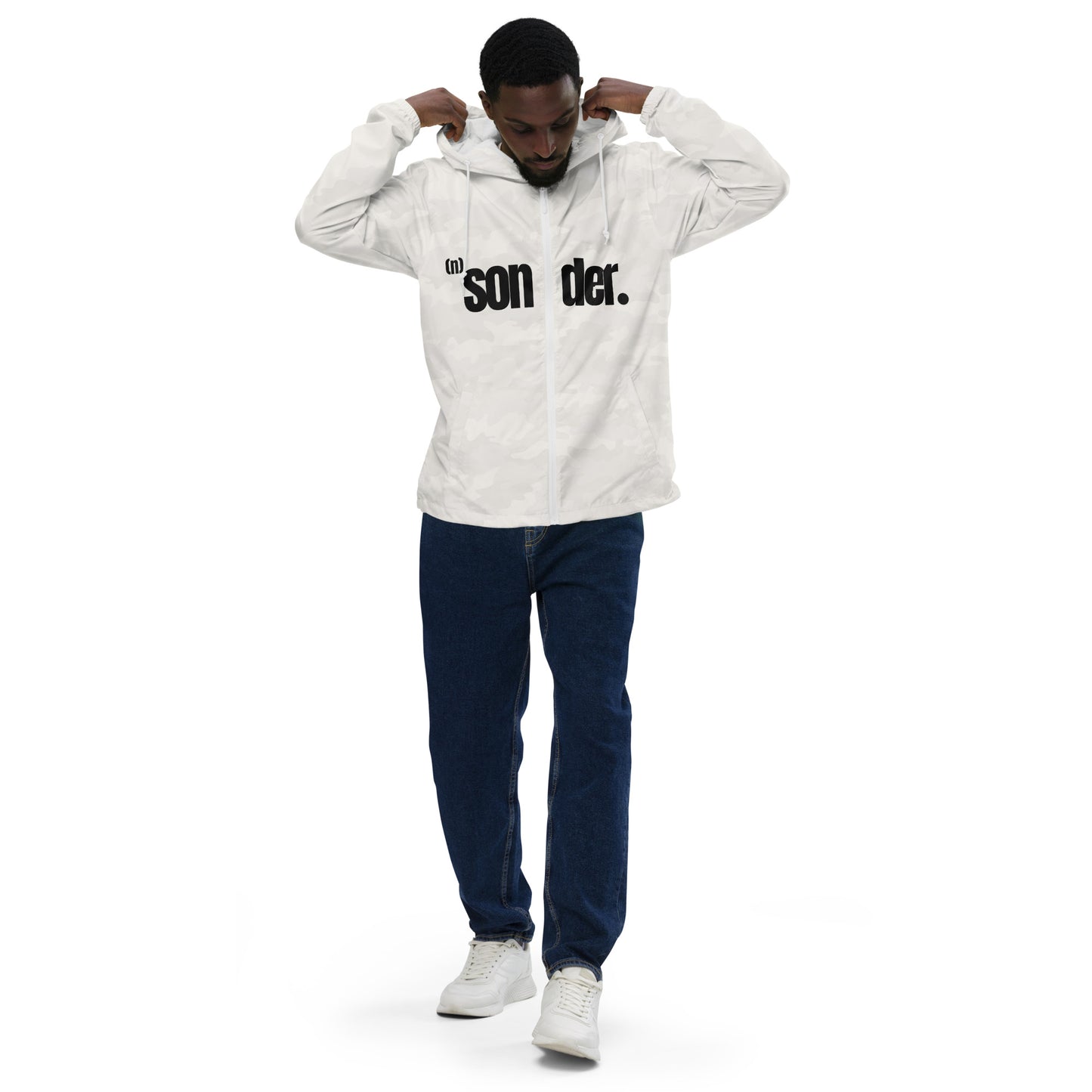 Sonder Luxe "Make Music, Family" Zip Up Windbreaker