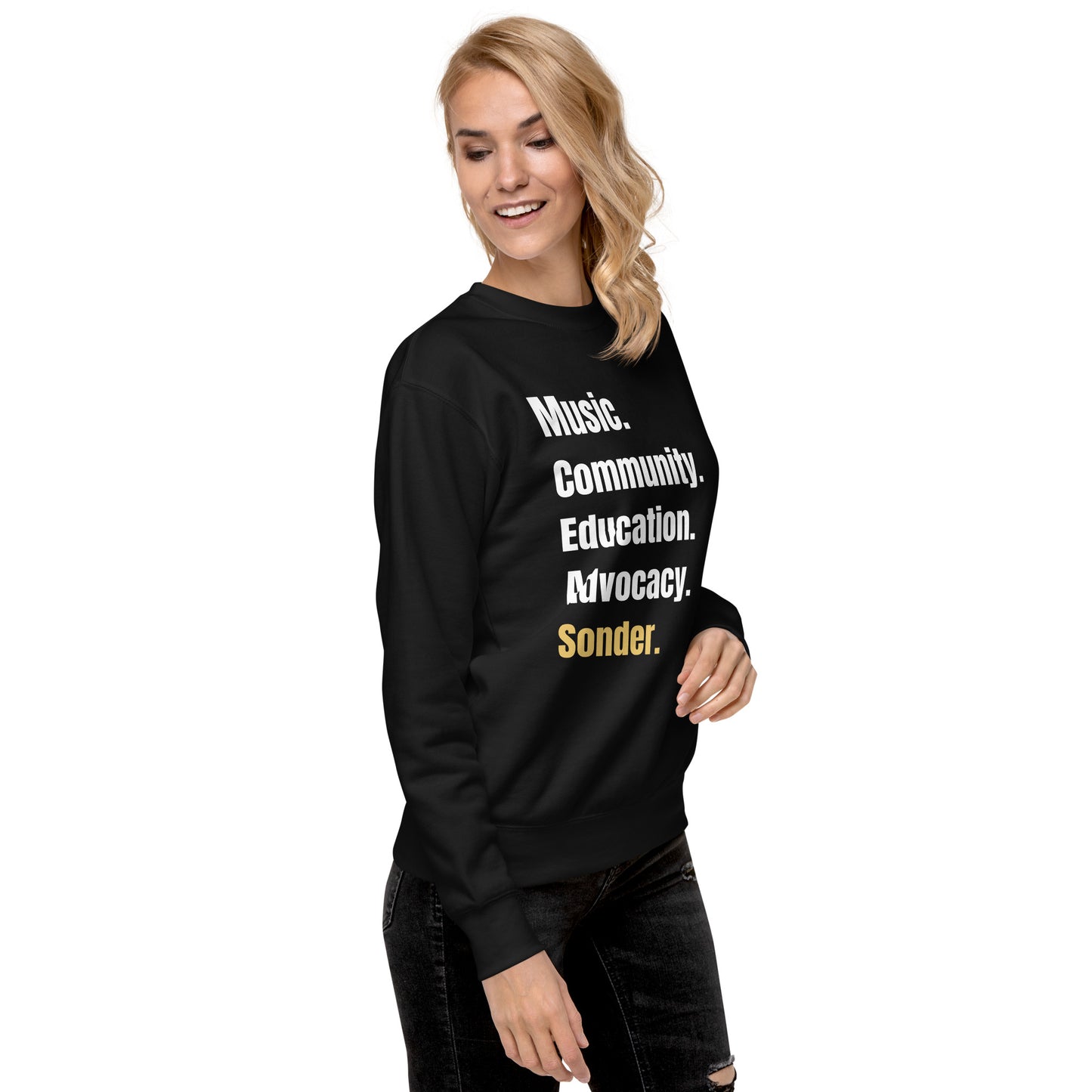 Sonder Values Crew Neck Sweatshirt