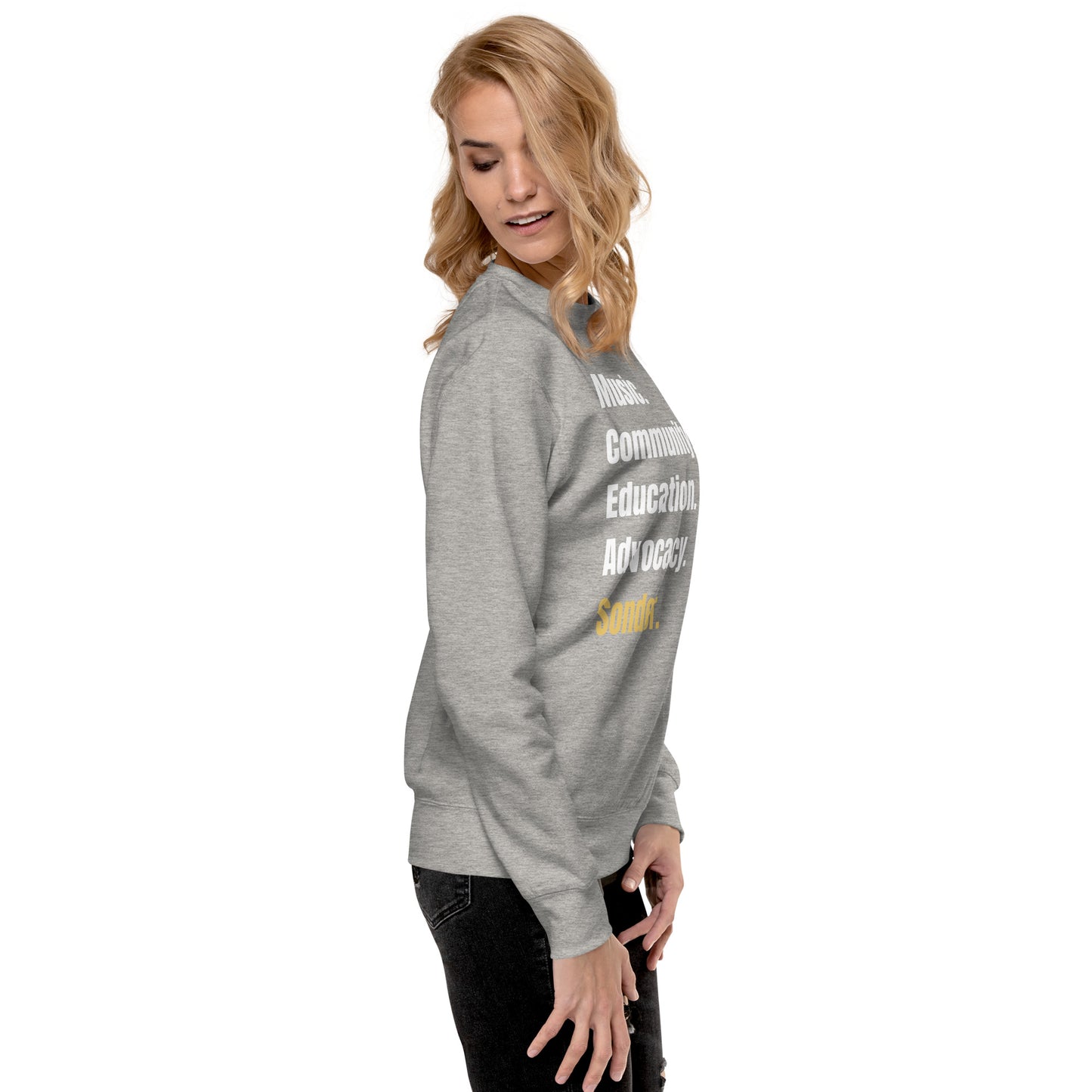 Sonder Values Crew Neck Sweatshirt