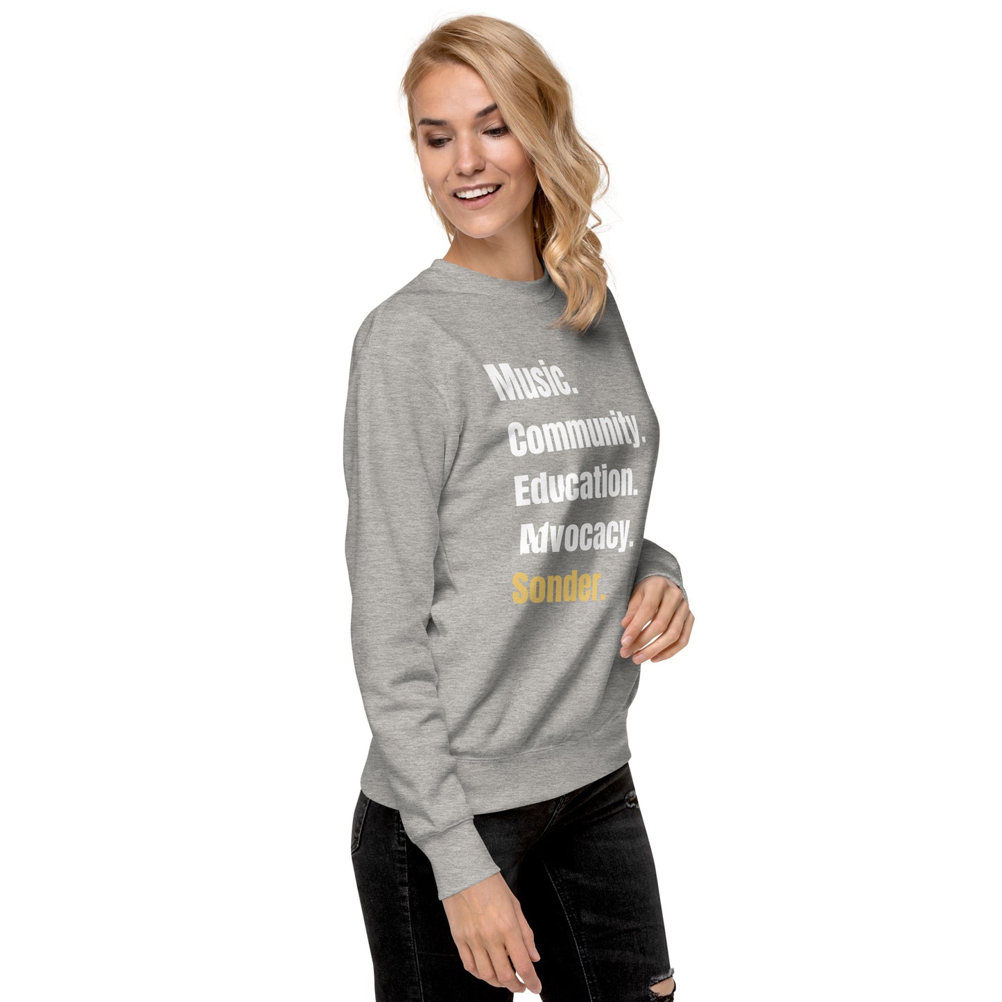 Sonder Values Crew Neck Sweatshirt