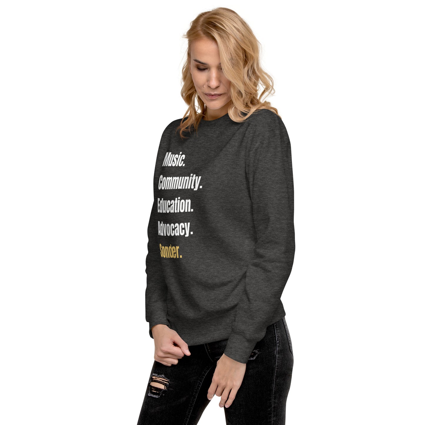 Sonder Values Crew Neck Sweatshirt