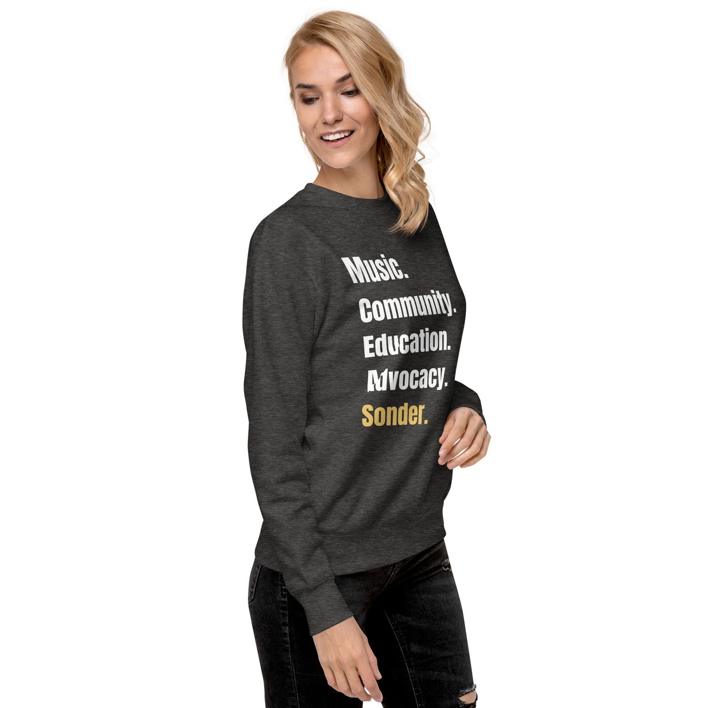 Sonder Values Crew Neck Sweatshirt