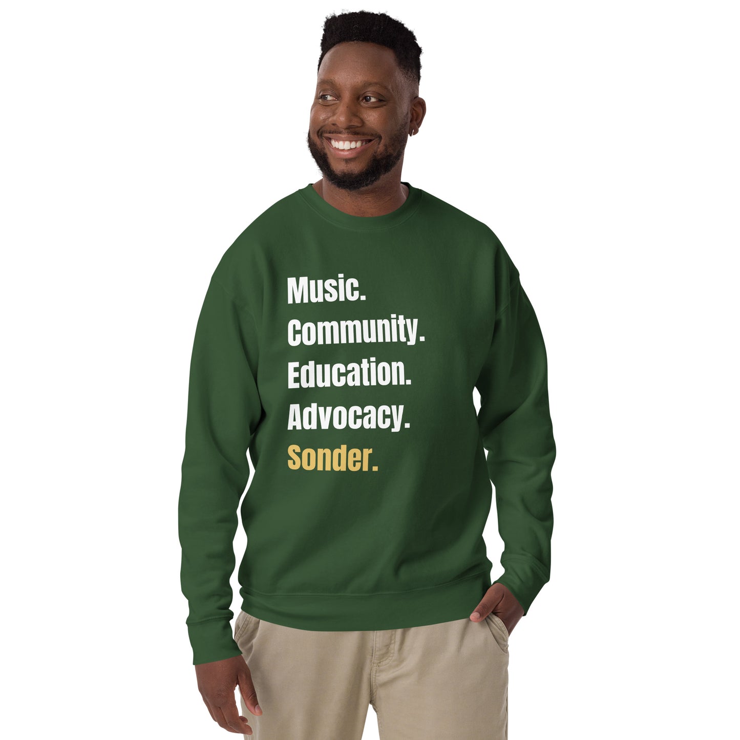 Sonder Values Crew Neck Sweatshirt