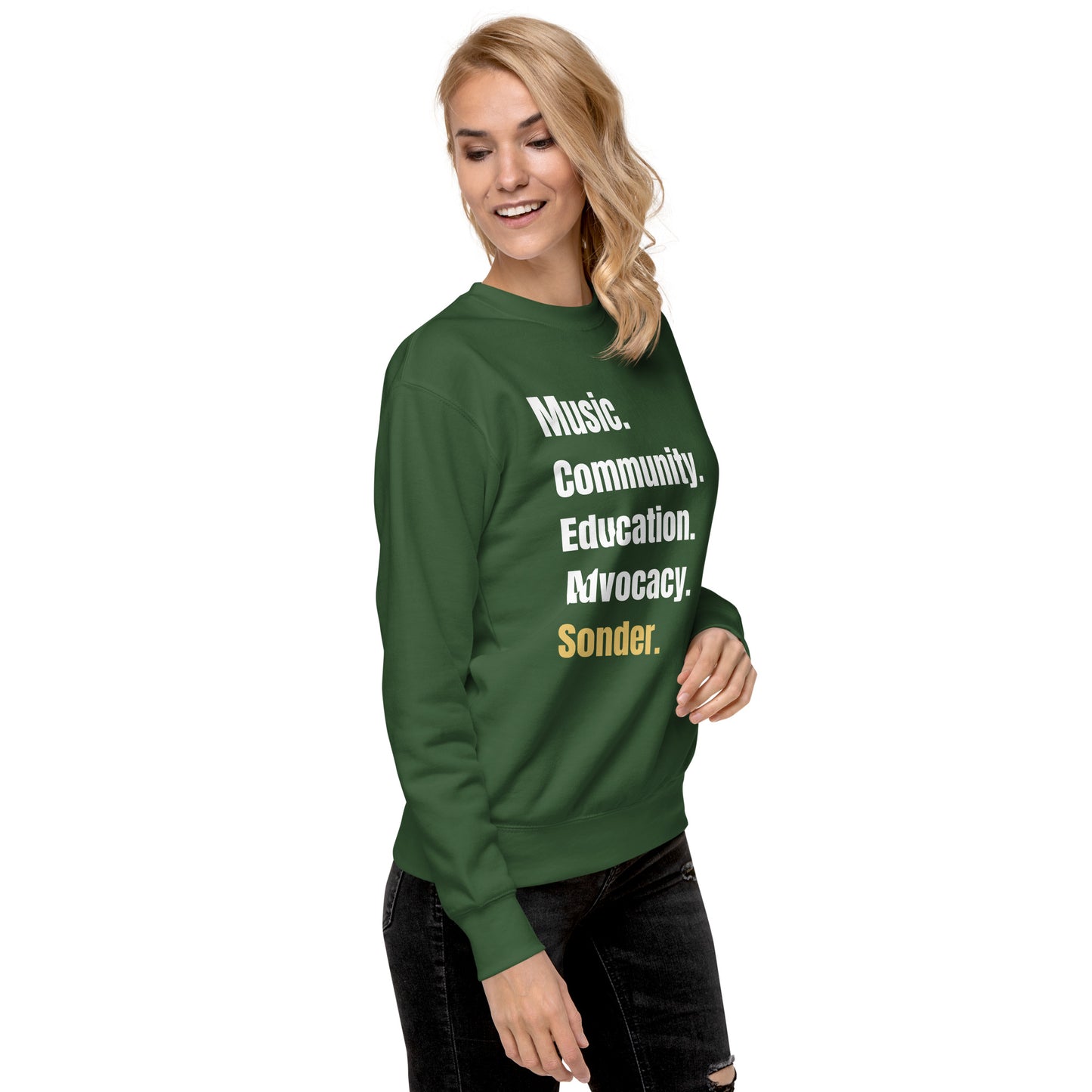 Sonder Values Crew Neck Sweatshirt