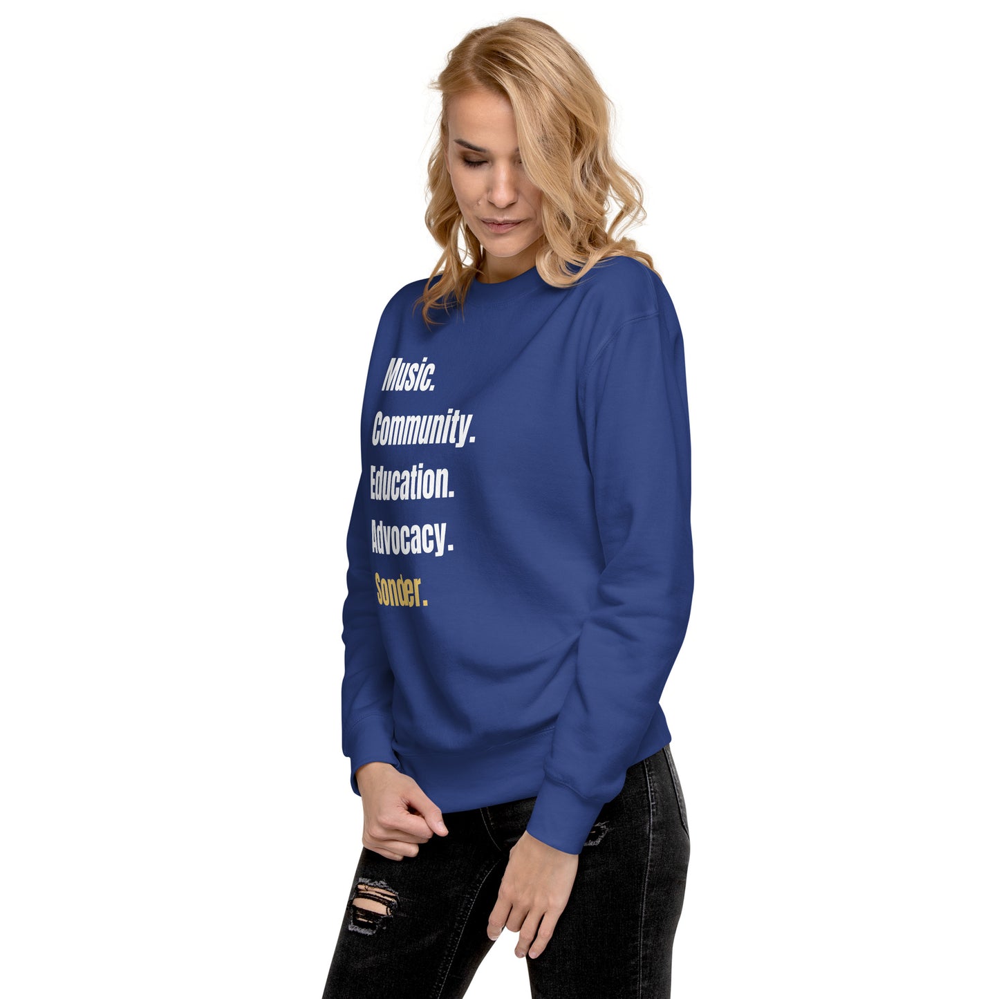 Sonder Values Crew Neck Sweatshirt